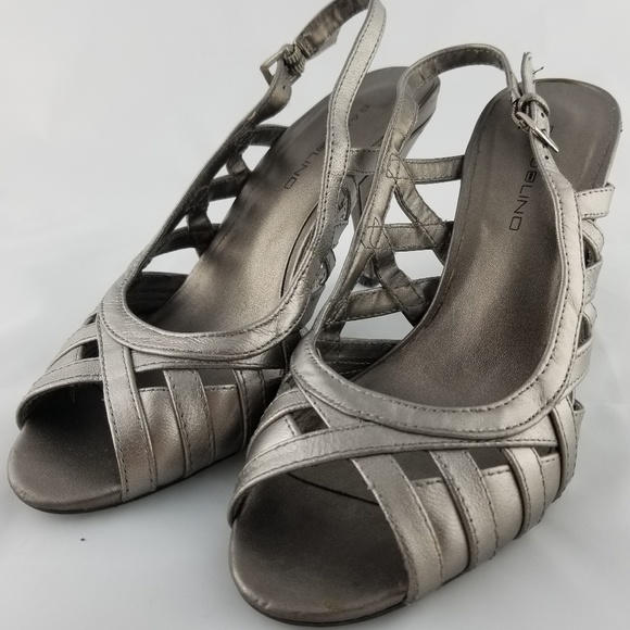 Bandolino | Jorkins leather peep toe slingback - Picture 2 of 8